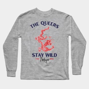 the queers red dragon Long Sleeve T-Shirt